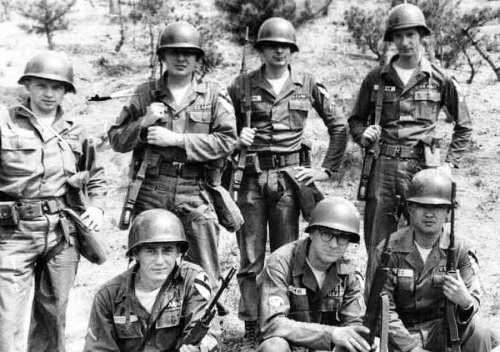 All but two of these guys were 2 year draftees or single enlistment 3 year recruits.  Those would have all come home before the end of 1964, ETS [expiration term of service].  Just in time to miss the Vietnam debacle.  Those returning to the US for reassignment went to 11th Air Assault Group, Fort Gordon, GA, training to jump out of helicopters.  Then the Army moved the 1st Cavalry Division to Vietnam, dissolved the 11th Air Assault Group, and sent everyone in it to Vietnam.  I'm betting these guys had better sense than to reinlist.